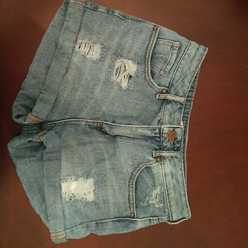 High waisted shorts